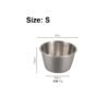 Food Grade Stainless Steel Sauce Cup
