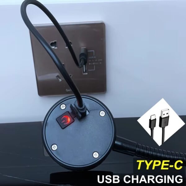 imgi_303_H6b67691258ad4ad4afa0b0b58efa56b0o USB Rechargeable COB LED BBQ Light ,Flexible Magnetic Working Light for Outdoor Grilling,Camping,Hiking,Reading Waterproof