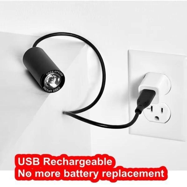 imgi_305_Hf7b04518d52443689cc5a7cf7a7108a7M USB Rechargeable BBQ Grill Light LED for Grill Big Green Egg, Rubber Strap Wraps Easily Mounting Around the Grill Handle