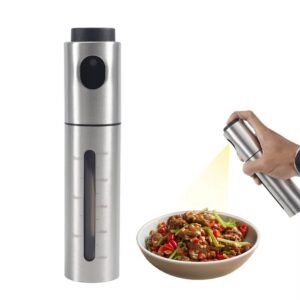 Stainless Steel Grass Spray Bottle Olive Oil Sprayer Dispenser