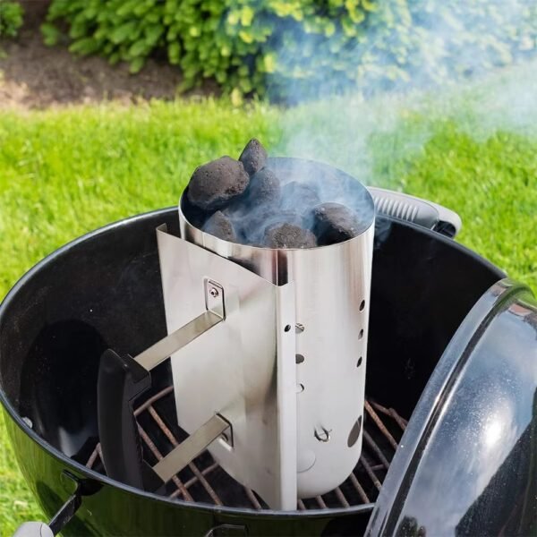 imgi_420_H43b47696556547c582fff89026b89878J Burner Bucket Stainless Steel Easy Carrying Charcoal Bucket