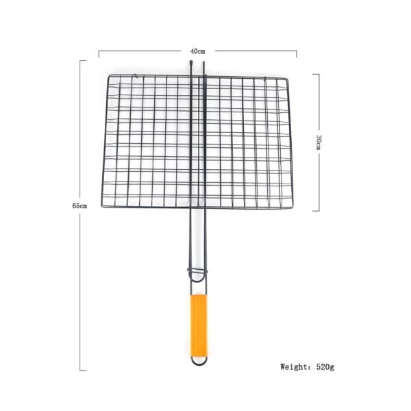 imgi_427_Hbac51f7122934a32bf6c8e1de1b3bf9el Non Stick Folding Fish Vegetables Shrimp Wire Mesh Barbecue