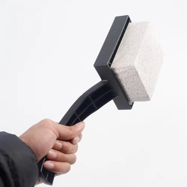 Grill Griddle Cleaning Brick Block Pumice Stones Grill Cleaner Removing Stains with Handle