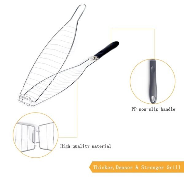 imgi_428_H63ea52557f4844ec8b3af10698255eb0K BBQ Tools Non-stick Wire Fish Veggies Grill Basket for Outdoor Grilling