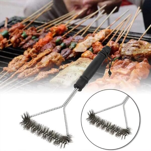 imgi_428_H6fe5310a478b40429a311ac1a568dfb4f Stainless Steel Triangle Metal Copper Wire Bbq Cleaning Grill Brush