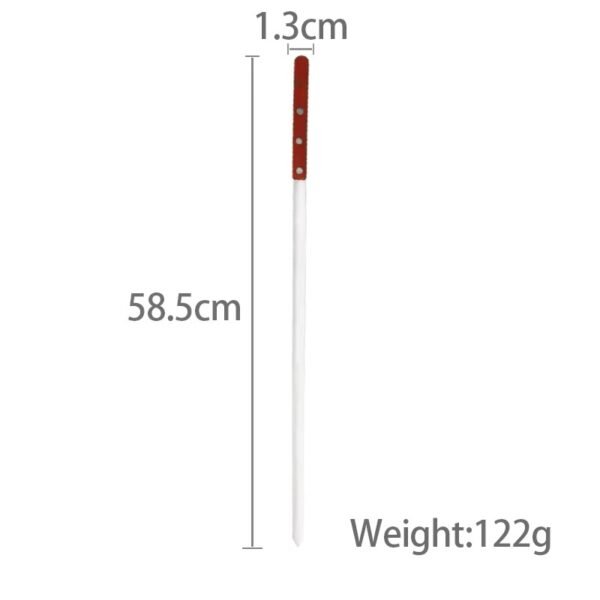 imgi_429_H3362527895a74d5fb489c8a1cb51db5bX Stainless Steel Flat Turkish Kabab Skewers with Wood Handle