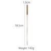 imgi_429_Hd568c3409eb949ffb3537fcaffdc3865G Steel Skewer Flat Kabab Skewers with Wood Handle