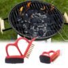 Wholesale 3 in 1 BBQ Copper Wire Grill Cleaning Brush and Scraper