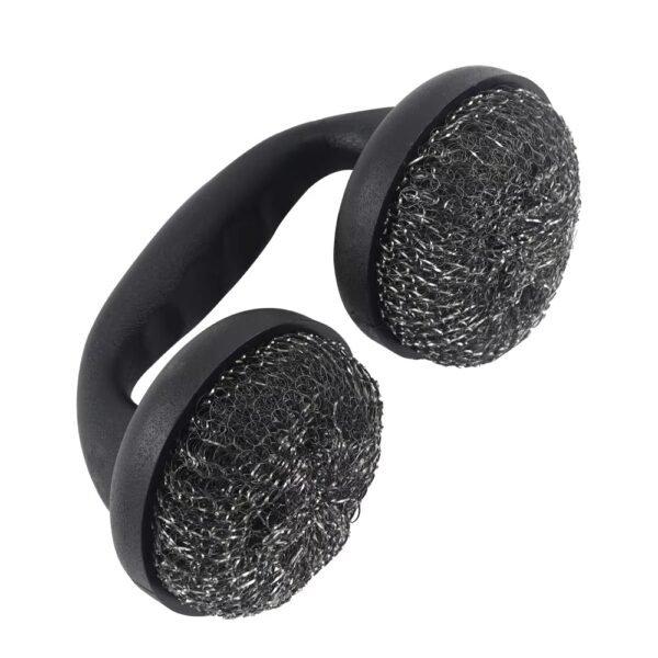 Handy Sturdy Wire Stainless Steel Spot Double-Headed Ball BBQ Grill Clean Brush