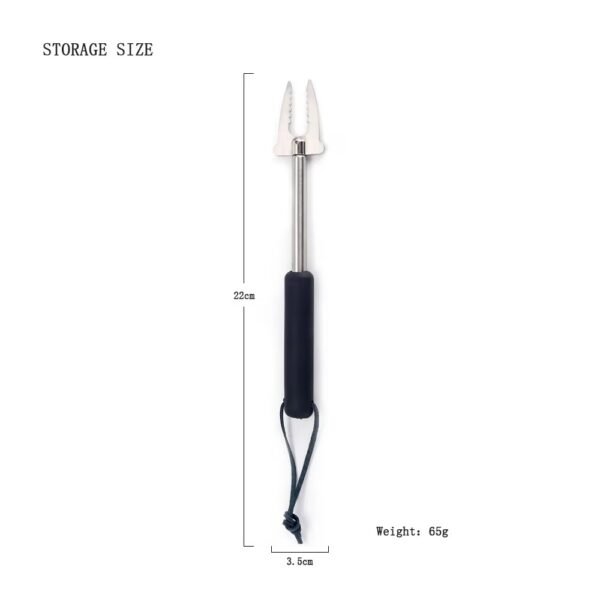 imgi_431_H50442f30cb6e4d1289a21f793259788ck Telescopic BBQ Fork Marshmallow Roasting Sticks Barbecue Fork for Camping