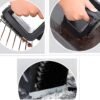 imgi_431_H5a9ea843bf90449cb7d45f3af77868492 3 in 1 Stainless Steel Grill Cleaning Brush Wire Grill Bbq Brush and Scraper with Reusable Sponge
