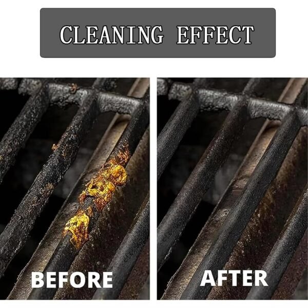 Triangle Metal Bbq Grill Cleaning Brush with Bamboo Handle for Outdoor Grilling