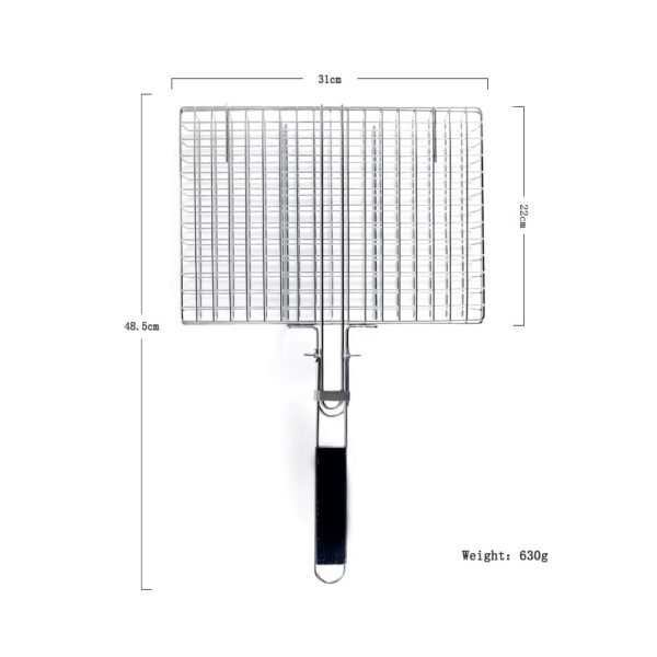 imgi_431_H7e47f8c5dbc74c5b8d130fc0d3c7ef20A BBQ Accessory Barbecue Grill Rack Pan Mesh Basket for Grilling Meat