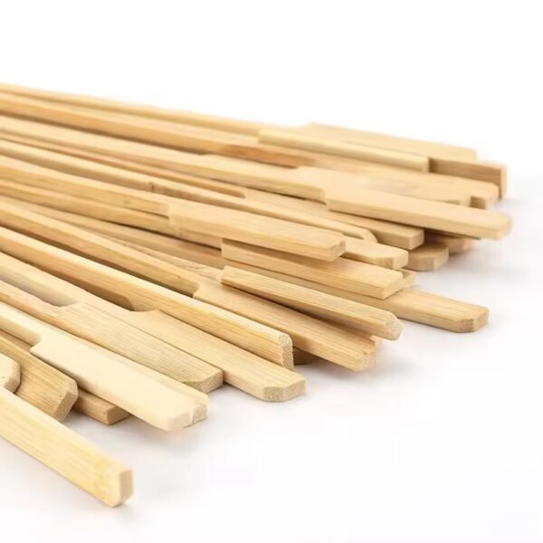 Bamboo Paddle Picks Skewers Sticks Paddle Wood Cocktail Wooden Picks for Food