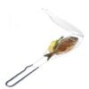 Non-stick Portable Fish Grill Wire Mesh Basket