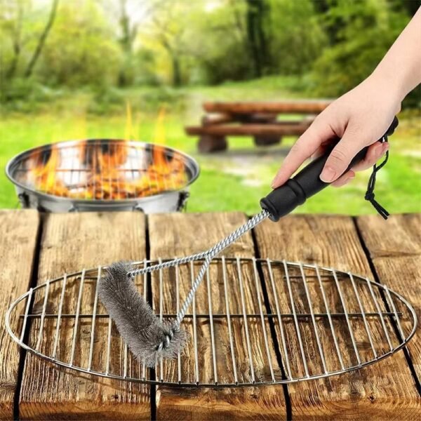 imgi_432_H9059f85d24e245e5b00c49b7089e74829 Stainless Steel Triangle Metal Copper Wire Bbq Cleaning Grill Brush