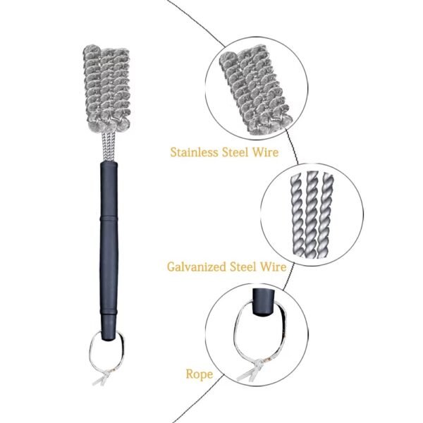 imgi_434_H3a91386540dd4a3085a550a1233e4ff3q Heavy Duty Triangle Bristle Free Wire BBQ Grill Cleaning Brushes with Plastic Handle