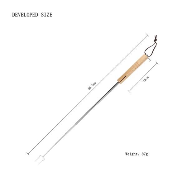 imgi_435_H40d0b4f1dccb4aacb3f0d209471efe9dt Wholesale Telescopic Fork Bbq Marshmallow Roasting Stick with Wooden Handle