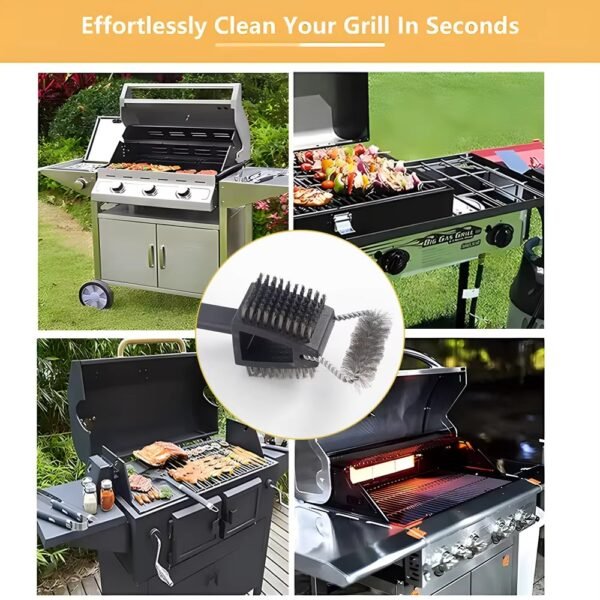 Wholesale Stainless Steel Barbecue Bbq Cleaning Grill Brush and Scraper