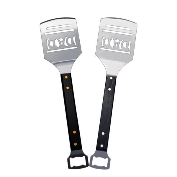 BBQ Accessories Wooden Handle Barbecue Bbq Spatula with Bottle Opener