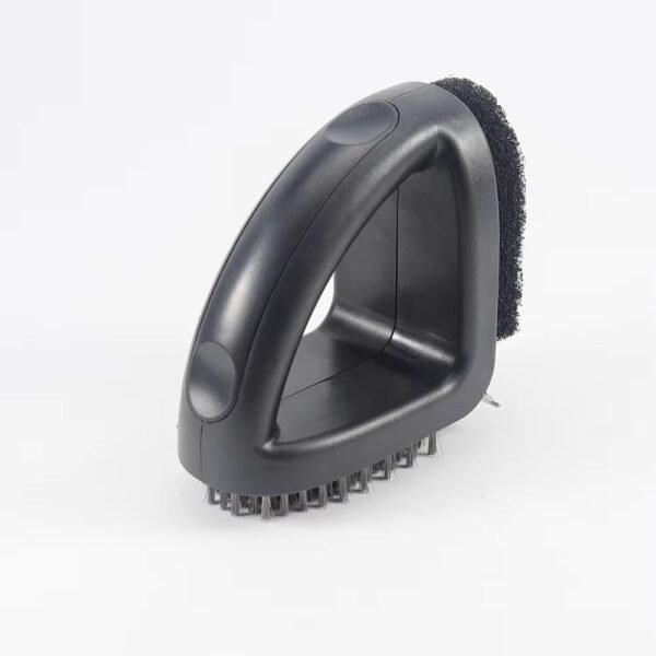 imgi_435_He5a71fda441040ae8388ac1645c84f63l 3 in 1 Stainless Steel Grill Cleaning Brush Wire Grill Bbq Brush and Scraper with Reusable Sponge