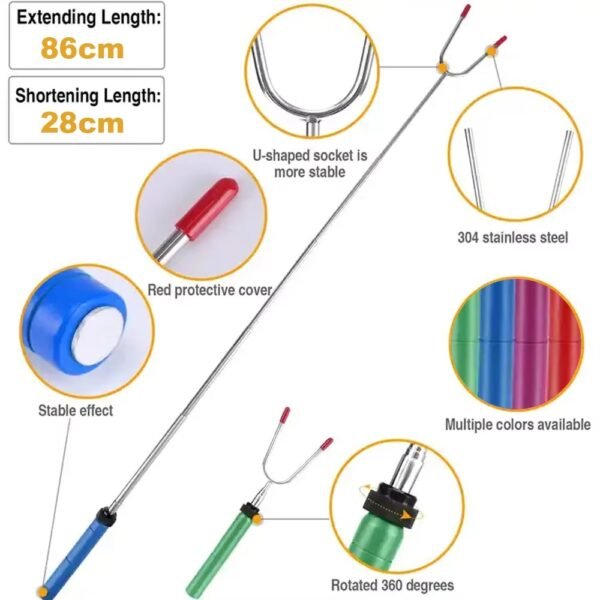 Campfire Telescoping Marshmallow Roasting Sticks Forks