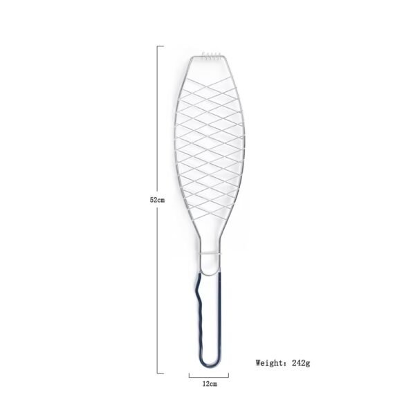 Non-stick Portable Fish Grill Wire Mesh Basket