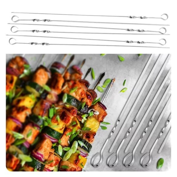 imgi_437_H22a68691b81c4858b7dc84cb83765918y Stainless Steel Grill Bbq Skewers Stick Kabab Cyprus Grill Skewers
