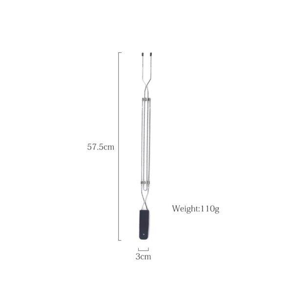 imgi_437_H73ba0f92059f48768347204da5dc4e3dK BBQ Skewers Two-pronged Metal Barbecue Skewers with pp Handle