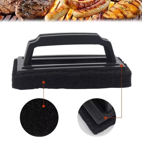 imgi_439_Hf574fc52da164f18bea3cdb5049d4ef7n BBQ Cleaning Brush Bbq Sponge Grill Brush Flat Grill Scrubber Grill Grate Cleaner