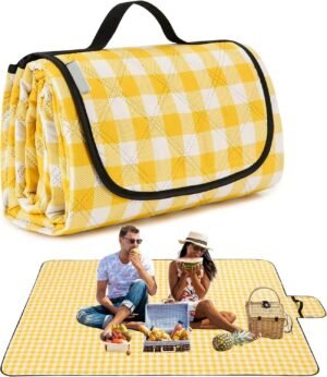 Compact Picnic Mat Picnic Blanket Camping Mat Beach Mat Outdoor Waterproof Portable Washable
