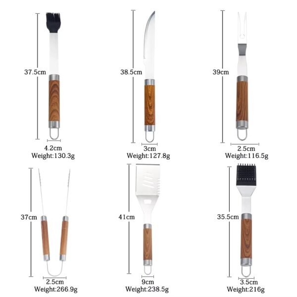 imgi_441_H57715cfa7aaa42aa89992e40ae918fe03 BBQ Grill Tools Set Barbecue Tools Kit with Aluminum Case