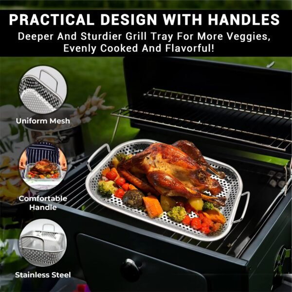 imgi_442_H57997f46b33949cd92c31d20a8a471ebZ Barbecue Basket Rectangle Grill Plates Grill Basket