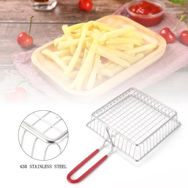 imgi_442_H7d83c2f633f54b11b7d56b7f324e44c6y Non-stick Grilling Bbq Grill Net square French Fries Basket with Handle