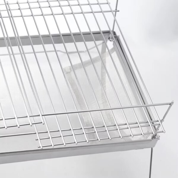 Barbecue Rectangular Foldable Portable Barbecue Charcoal Grill