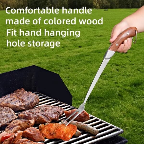 imgi_443_H1feb048e55af4d65874bdfc332cf45433 Grill Set of Barbecue Tools Bbq Kit with Grill Spatula and Fork