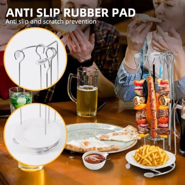 imgi_443_H8859bb70552940f2855ae38a80c3ba221 BBQ Hanging Kebab Vertical Skewer Stand Barbecue