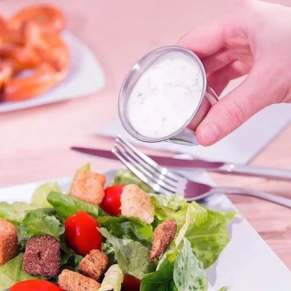 Food Grade Stainless Steel Sauce Cup