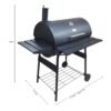 Trolley Square Portable Bbq Charcoal Grill Barbecue Gas Bbq Grills Outdoor Charcoal