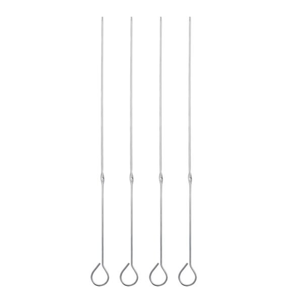 Wholesale Metal Stainless Steel Kabab Stick BBQ Skewers Kebab Skewers