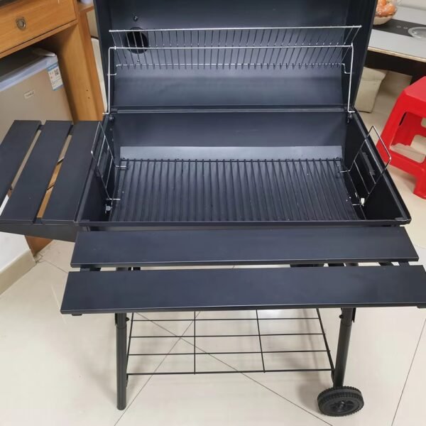Trolley Square Portable Bbq Charcoal Grill Barbecue Gas Bbq Grills Outdoor Charcoal