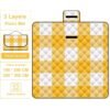 Compact Picnic Mat Picnic Blanket Camping Mat Beach Mat Outdoor Waterproof Portable Washable