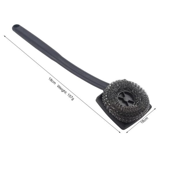 Stainless Steel Bbq Grill Cleaning Grill Brush Bristle Free With Replaceable Brush Heads