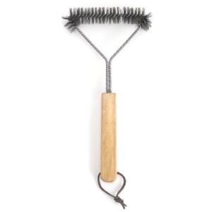 imgi_449_H7f8bf0475ac74fbabbedefd8eac30dc58 Triangle Metal Bbq Grill Cleaning Brush with Bamboo Handle for Outdoor Grilling