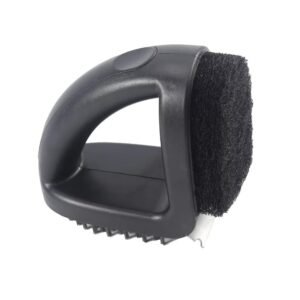 imgi_449_H93a52cb7763d4483a5c35a215376cbf2o 3 in 1 Stainless Steel Grill Cleaning Brush Wire Grill Bbq Brush and Scraper with Reusable Sponge