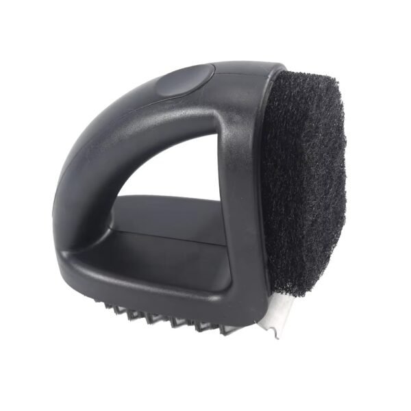 imgi_449_H93a52cb7763d4483a5c35a215376cbf2o 3 in 1 Stainless Steel Grill Cleaning Brush Wire Grill Bbq Brush and Scraper with Reusable Sponge