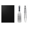 Grills Tools Set with Bbq Grill Scraper Mat Food Tongs