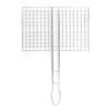Non-stick BBQ Netting Barbecue Wire Mesh Basket with Handle for Roasting Meat