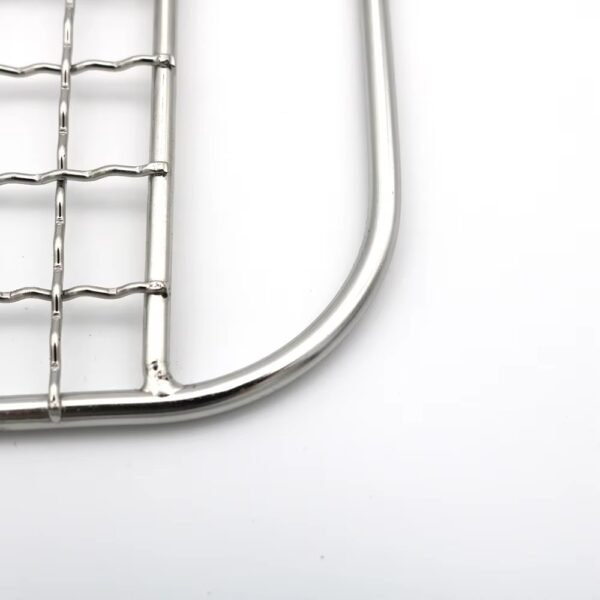 Portable Stainless Steel 304 Round Barbecue Bbq Grill Grate Net