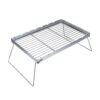 Simple Sliver Foldable Portable Charcoal Barbecue Bbq Grills for Outdoor Camping